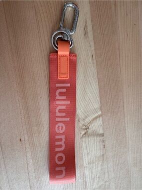 lululemon athletica coral Branded Key Strap